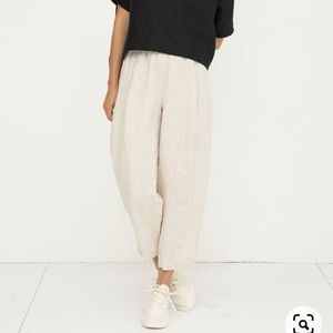 Elizabeth Suzann Andy Trousers in Flax Linen